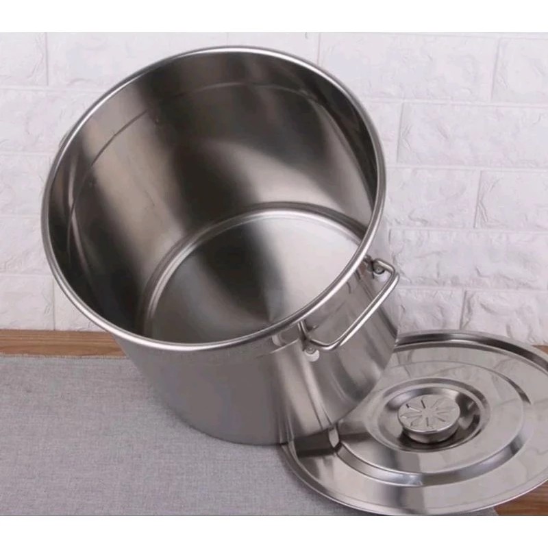 Stock Pot 50 x 50cm Stainless Steel